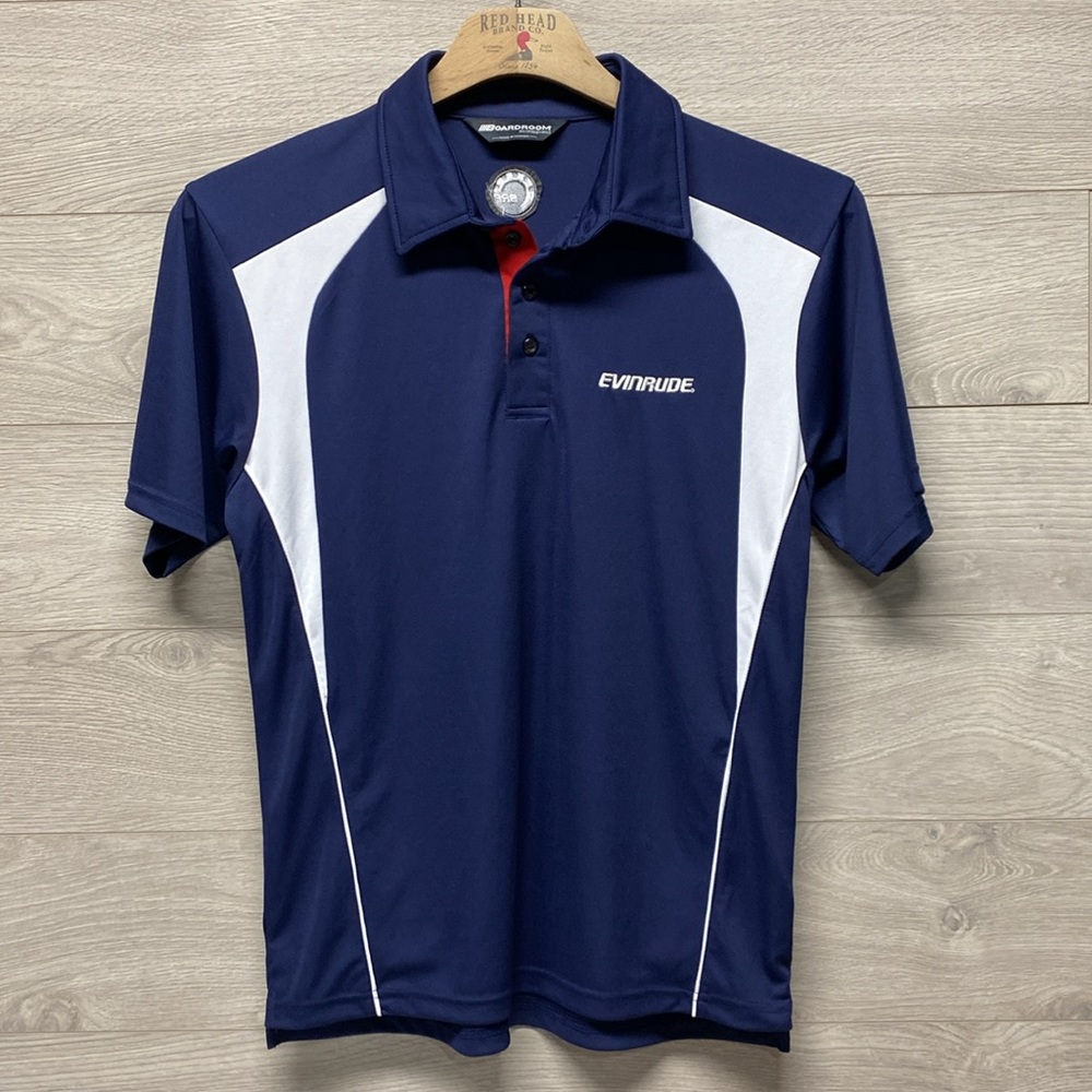 EVINRUDE Mens Golf Polo Small
